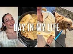 VLOG: sunday cleaning, cozy night in, makeup routine, etc.