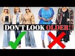 10 Beauty and Fashion Mistakes Making You 10 Years Look Older! | Fashion Over 40