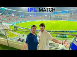 IPL MATCH dekha first time, maja aagya 😍