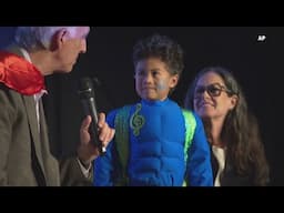 Kids battling serious illnesses become superheroes at 'Superhero Reveal' event