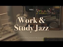[Playlist] 3시간 버전 🎶 공부할 때 듣는 재즈 모음 | Work & Study Focus Jazz | 중간광고없음 | Relax Cozy Background Music
