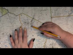 ASMR ~ Borkou, Chad History & Geography ~ Soft Spoken Map Tracing Google Earth