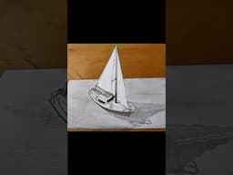 Drawing 3D Sailboat