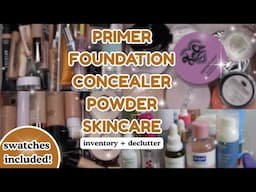 Complexion & Skincare - Inventory + Declutter 2025