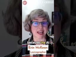 Lexicographer Erin McKean has some serious concerns about AI and data access—and she’s not wrong.