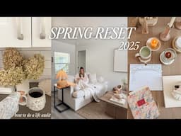my reset routine | how to stay motivated, refresh your goals, and make 2025 your year!