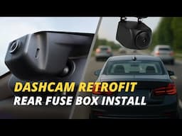 BimmerTech Dashcam Retrofit for BMW – Rear Fuse Box Installation