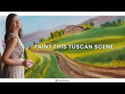 Tuscan Landscapes: A Watercolor Tutorial