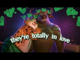 Chief Bogo and Clawhauser being my favourite characters for just under 6 minutes straight 🐃🐆