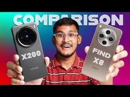 OPPO Find X8 VS VIVO X200 || Camera comparison