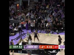 KT with a Massive 4tth Quarter TRIPLE 💥 #kaylathornton #wnba #valkyries