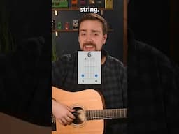 G Chord Made Easy – Try This Guitar Hack! 👀 #guitarlesson #guitartutorial