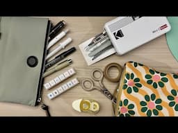My journaling tools and stationery