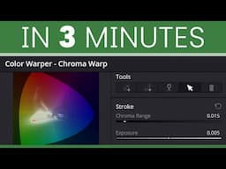 DaVinci Resolve Chroma Color Warper in 3 Minutes