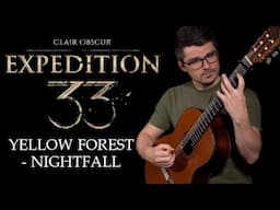 Yellow Forest - Nightfall (Clair Obscur: Expedition 33) | Classical Guitar Cover