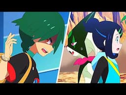 Liko And Roy VS Coral And Sidian - Pokemon Horizons Mega Voltage Episode 95 AMV