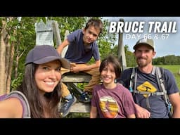 Hiking The Bruce Trail End To End Day 66 & 67 | Peninsula Section Blue Water Park Wiarton