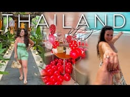 I'm ENGAGED! Birthday Surprise, Private Yacht & Villa Tour | THAILAND VLOG