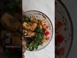 Crispy Spicy Tofu #vegandiet