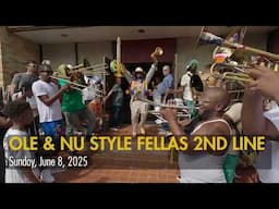 Ole & Nu Style Fellas Second Line Parade in New Orleans