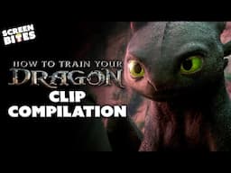 How To Train Your Dragon (2025) All Clips Compilation | Screen Bites
