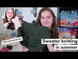 Ep. #30: Salty days sweater, fun toe construction and TMCxCoconknits collab | TMC knitting podcast