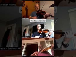 Irish Fiddle Groove Practice Session #shorts