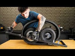 I Built a DIY Snow Scooter – This Thing Shreds!
