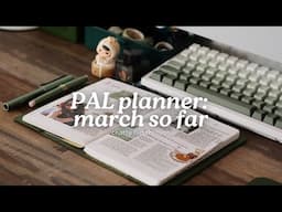 2025 PAL Planner March So Far