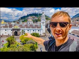 Exploring Quito, Ecuador: Stunning Views, History & The Middle of the World! (Travel Vlog Part 1)