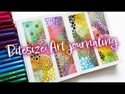 Bitesize Art journaling with Mixed media 💗