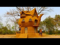 My Holiday To Design Mud Villa House By Ancient Skills [part 2]