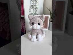 new crochet kitten pattern coming soon! 🐈 #crochet #kitten