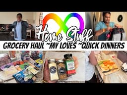 HOME STUFF | GROCERY HAUL 2025 | EASY MEAL | AUTISM FAMILY