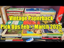 VINTAGE Book + PAPERBACK Pickups -  Feb/March 2025 - Penguin, Pan  Christie Rarities ASMR, Maybe!