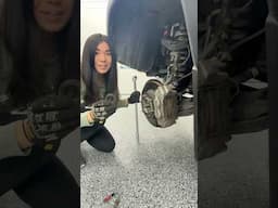 How to remove a Toyota Axle Nut…