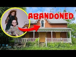 We Found A TERRIFYING Abandoned Doll House in the Woods