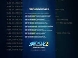 Cu cine ma vad azi in Turneul Filmului Sirenele 2 la Constanta?