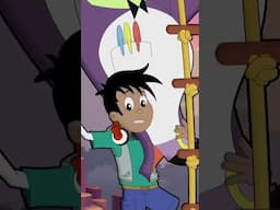 Cyberchase | Hacker loses the sunbeam...and his wig! #Shorts
