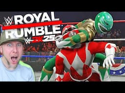 NEW WWE 2K25 POWER RANGERS ROYAL RUMBLE