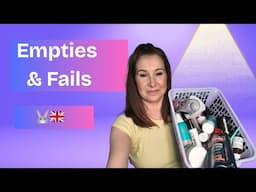 Empties & Fails June 2025 - Haircare, Skincare, Makeup