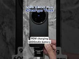 vivo X200 Pro 10mins charging test #testedbykenn