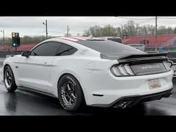 MY MUSTANG JUST WENT 9s!!! THIS THING IS A UNIT!!!