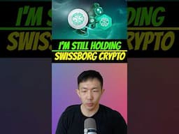 Why I’m still holding Swissborg crypto #crypto #altcoins #swissbor