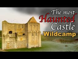 Haunted castle stealth wild camping, outdoor boys surviving the night in church ruins 190