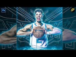 {Tutorial} NEON Sports Edit - How to Create a Poster Design (Step by Step Walkthrough)