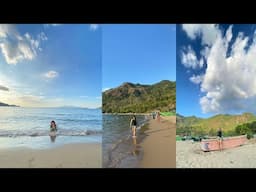 It's worth taking a dip in the sea water here/Patungan beach resort@Eliz Channel Official