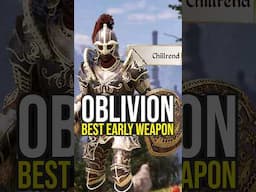 Best Early Weapon In The Elder Scrolls Oblivion Remastered... (Oblivion tips and tricks)