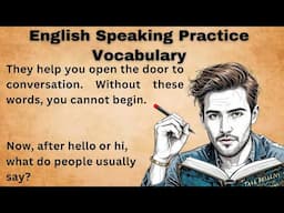 English Speaking Practice Vocabulary || Graded Reader || Improve Your English || Listen And Practice