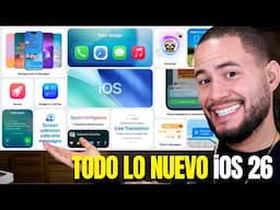 iOS 26 TODAS SUS NOVEDADES!!!!